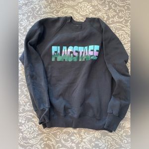 Flagstaff Arizona Black Crewneck Large